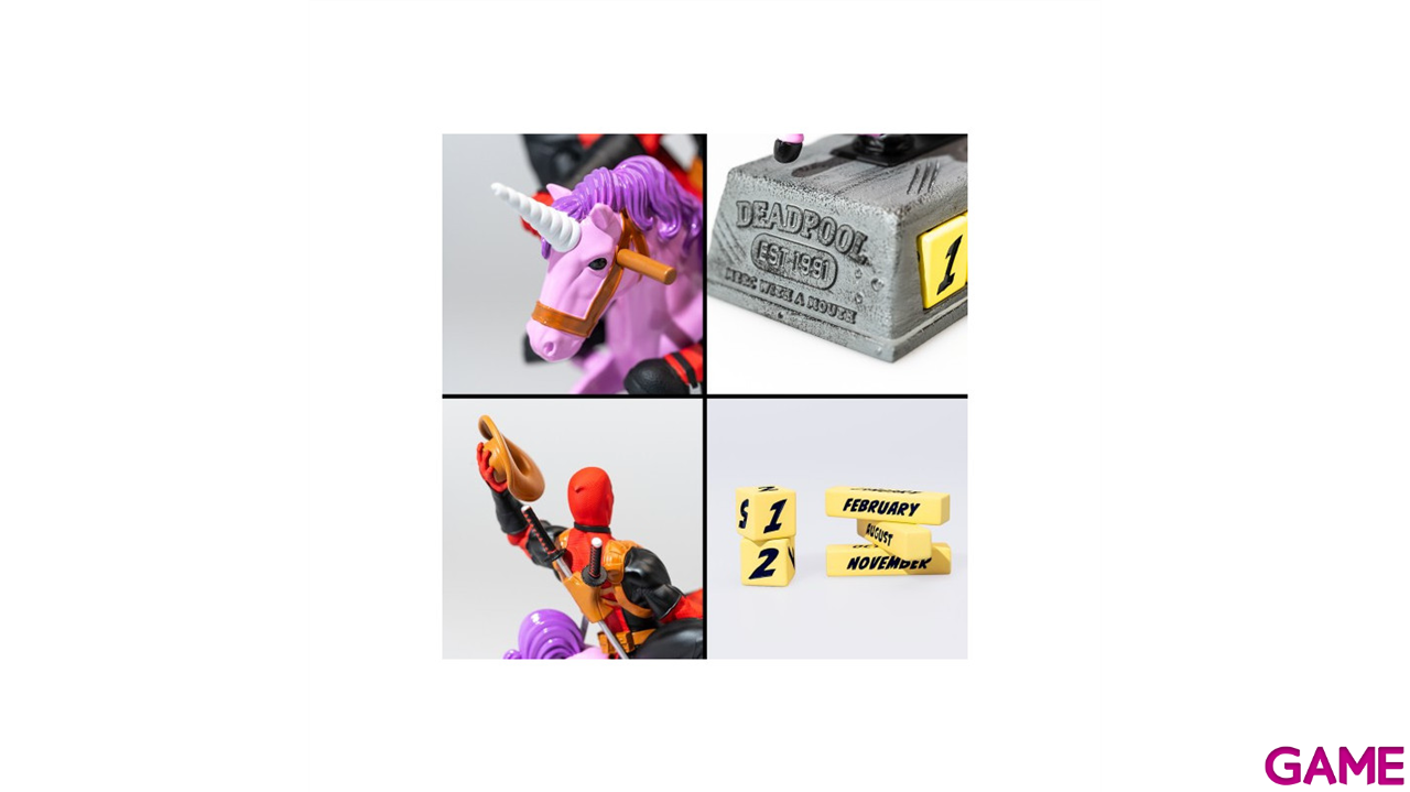 Calendario perpetuo 3D Marvel Deadpool-0