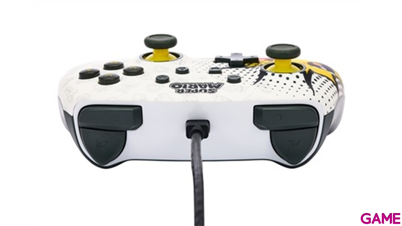 Controller con Cable PowerA Bob-omb Blast Mario -Licencia oficial--1