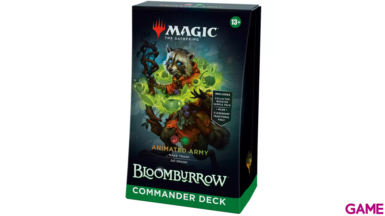 Mazo Commander Magic the Gathering Bloomburrow (Ingles)-0