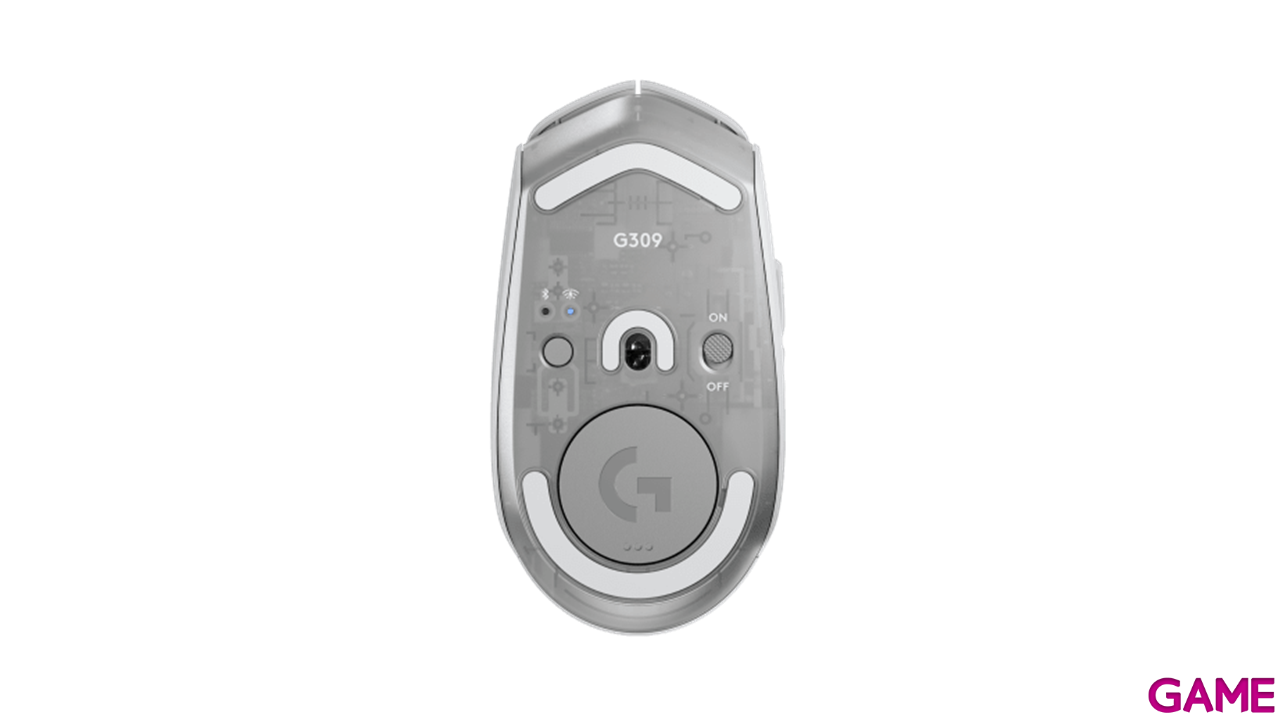 Logitech G309 LIGHTSPEED Wireless Blanco - Raton Gaming-0