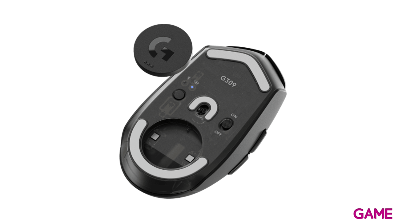 Logitech G309 LIGHTSPEED Wireless Negro - Raton Gaming-3