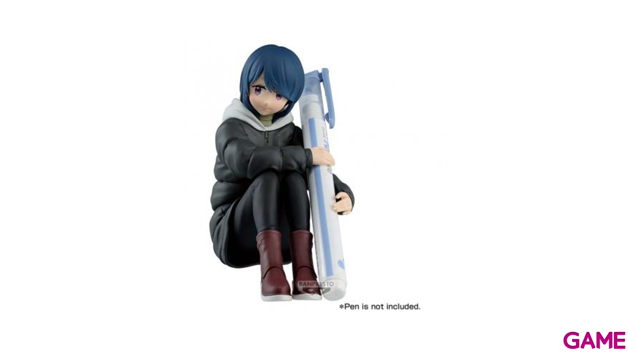 Figura para sujecion de boligrafo Laid-Back Camp Season 3 Rin Shima de 10cm-0