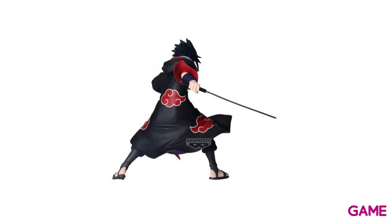 Figura Naruto Vibration Stars Uchiha Sasuke IV de 15 cm-1