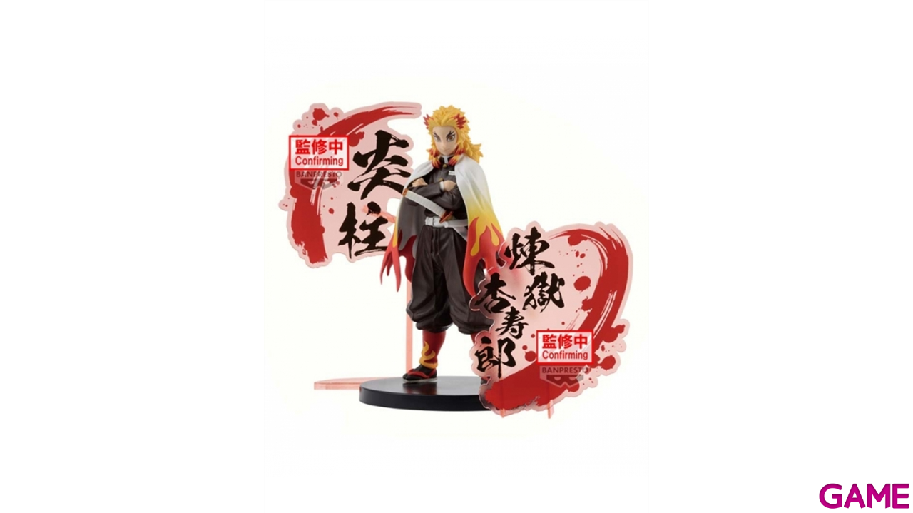 Figura Demon Slayer: Kimetsu No Yaiba Kyojuro Rengoku de 17cm-0