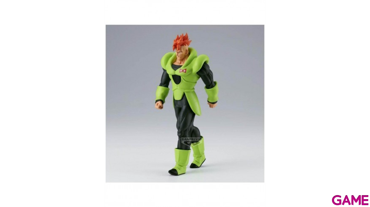 Figura Dragon Ball Z Solid Edge Work Android 16 de 20cm-0