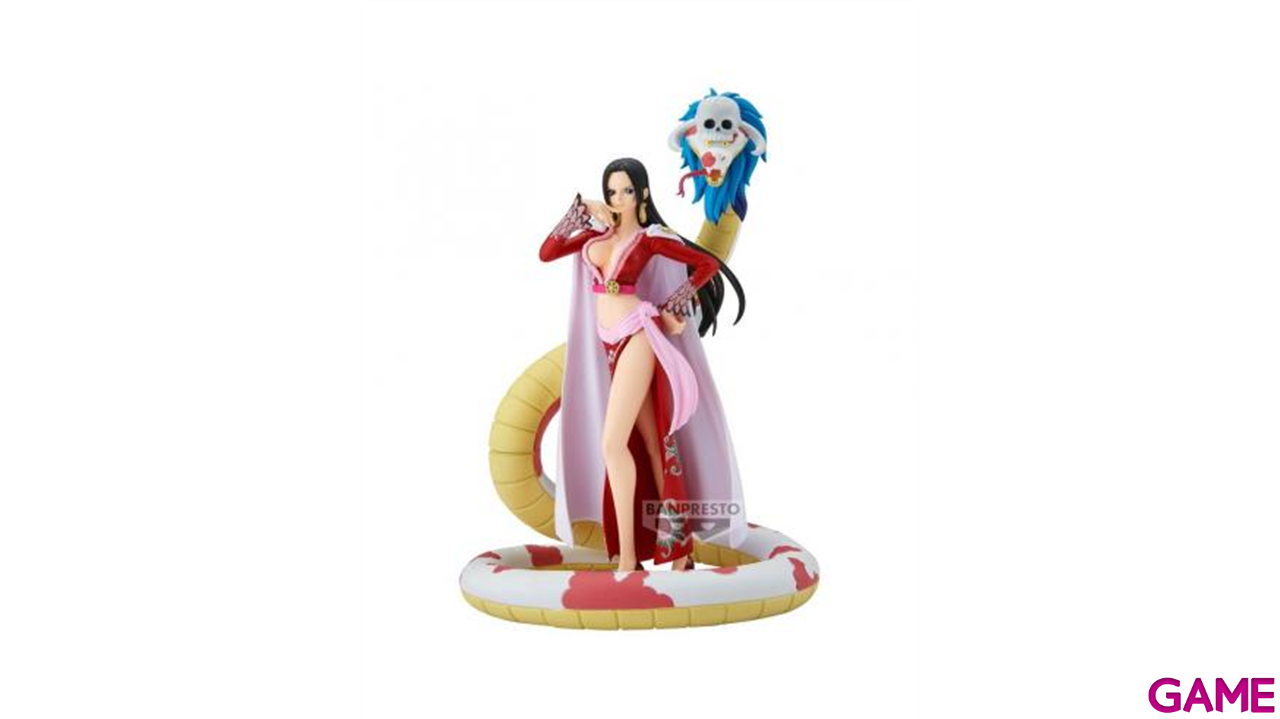 Figura One Piece Grandline Series Boa Hancock Extra de 17cm-0