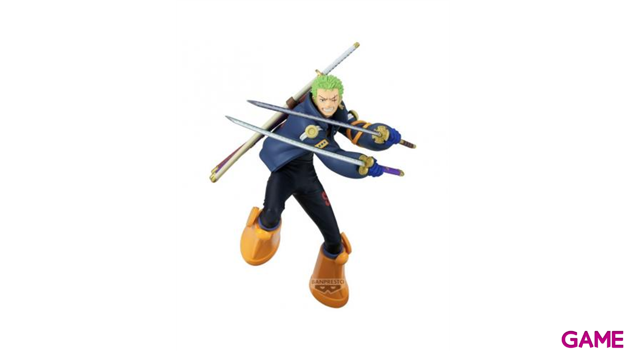 Figura One Piece Battle Record Collection Roronoa Zoro de 16cm-0