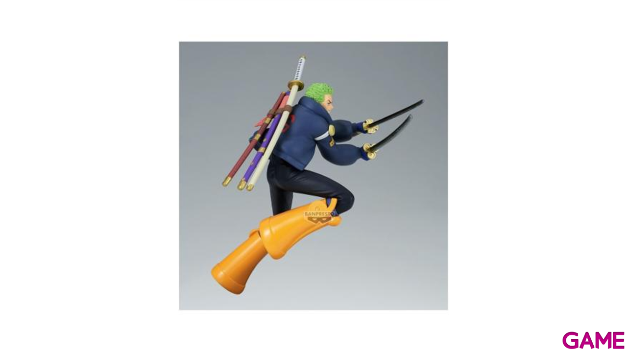 Figura One Piece Battle Record Collection Roronoa Zoro de 16cm-2
