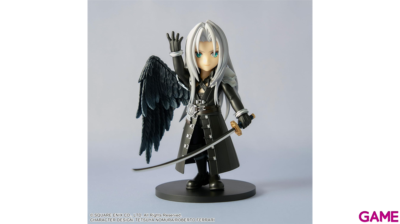 Figura Final Fantasy VII Remake Sephiroth Adorable Arts 13cm-2