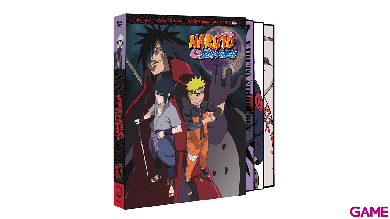 Naruto Shippuden Box 13 Episodios 320 a 345-2