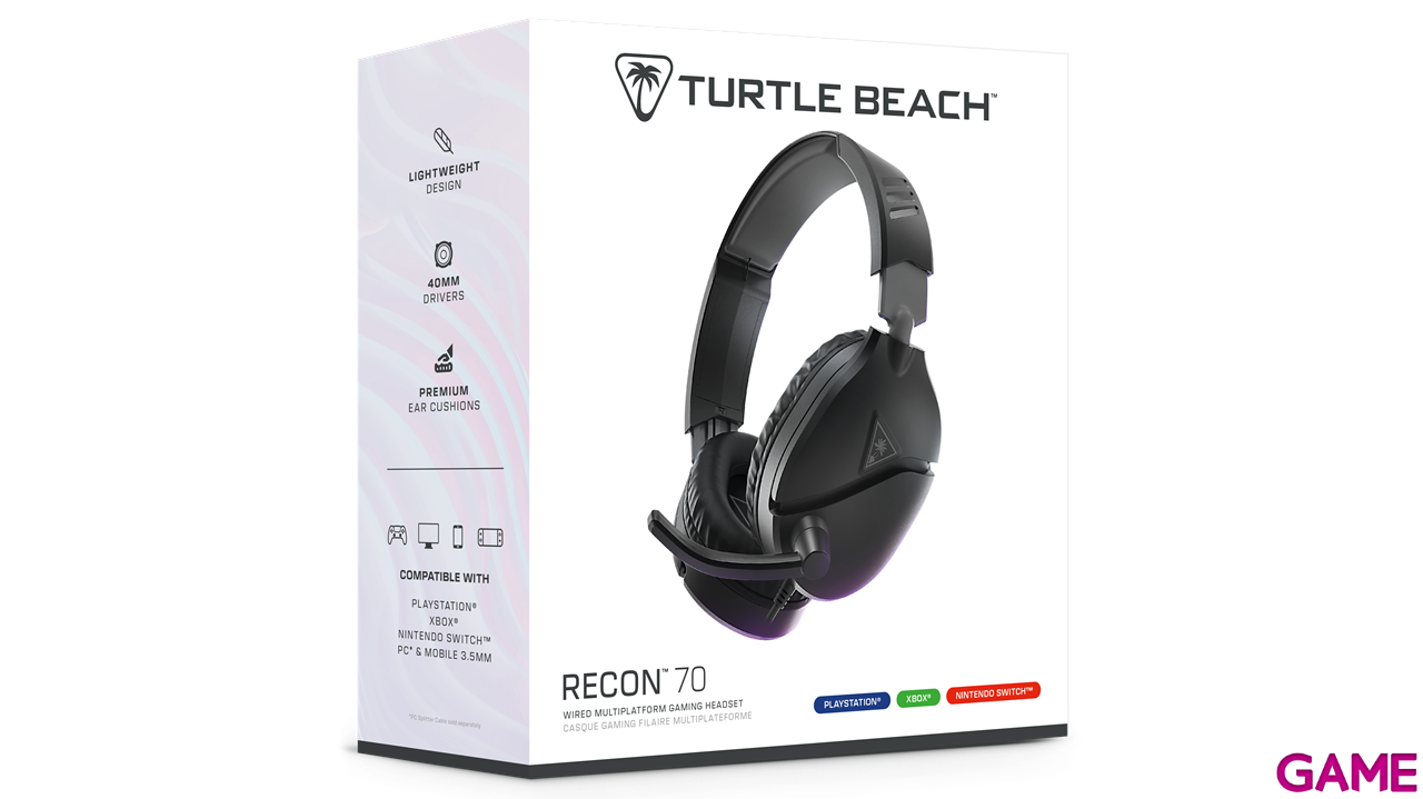 Auriculares Turtle Beach Recon 70P Negro - V2-0