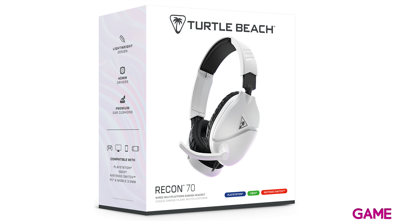 Auriculares Turtle Beach Recon 70P Blanco - V2-0