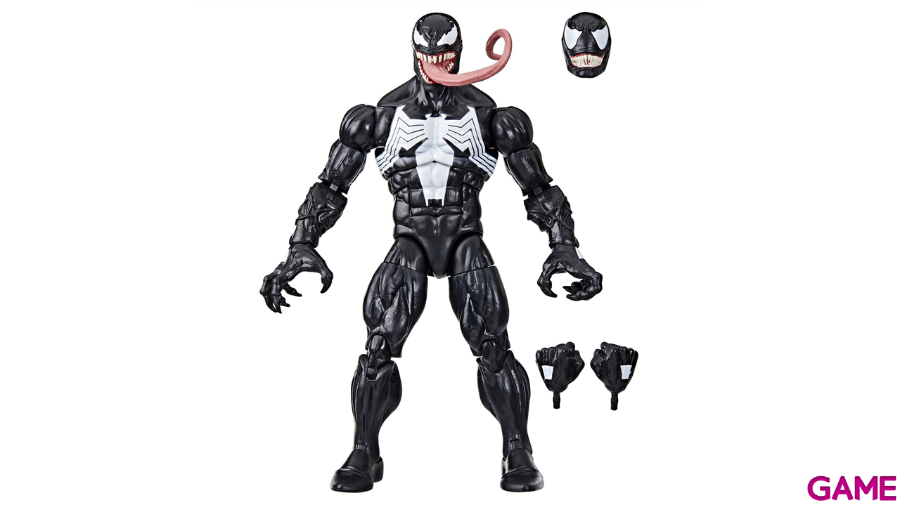 Figura Venom Marvel Legends Series 85 aniversario de 15 cm-0