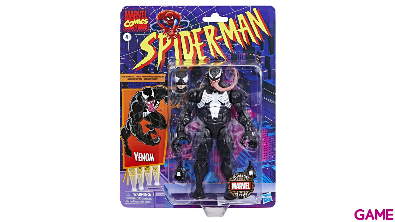 Figura Venom Marvel Legends Series 85 aniversario de 15 cm-1