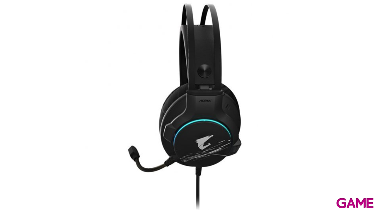 Gigabyte Aorus H1 7.1 Surround Negro PC - Auriculares Gaming-2