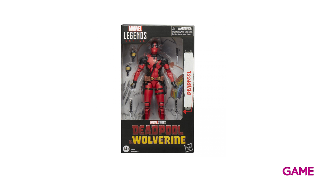 Figura Deadpool Marvel Legends Series Deadpool & Wolverine 15cm-0