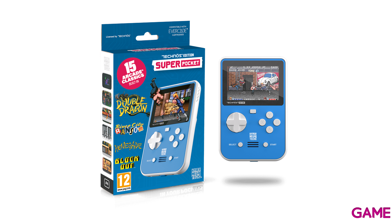 Consola Evercade Super Pocket Technos-3