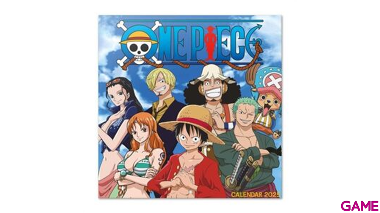 CALENDARIO 2025 ONE PIECE 30X30cm-0