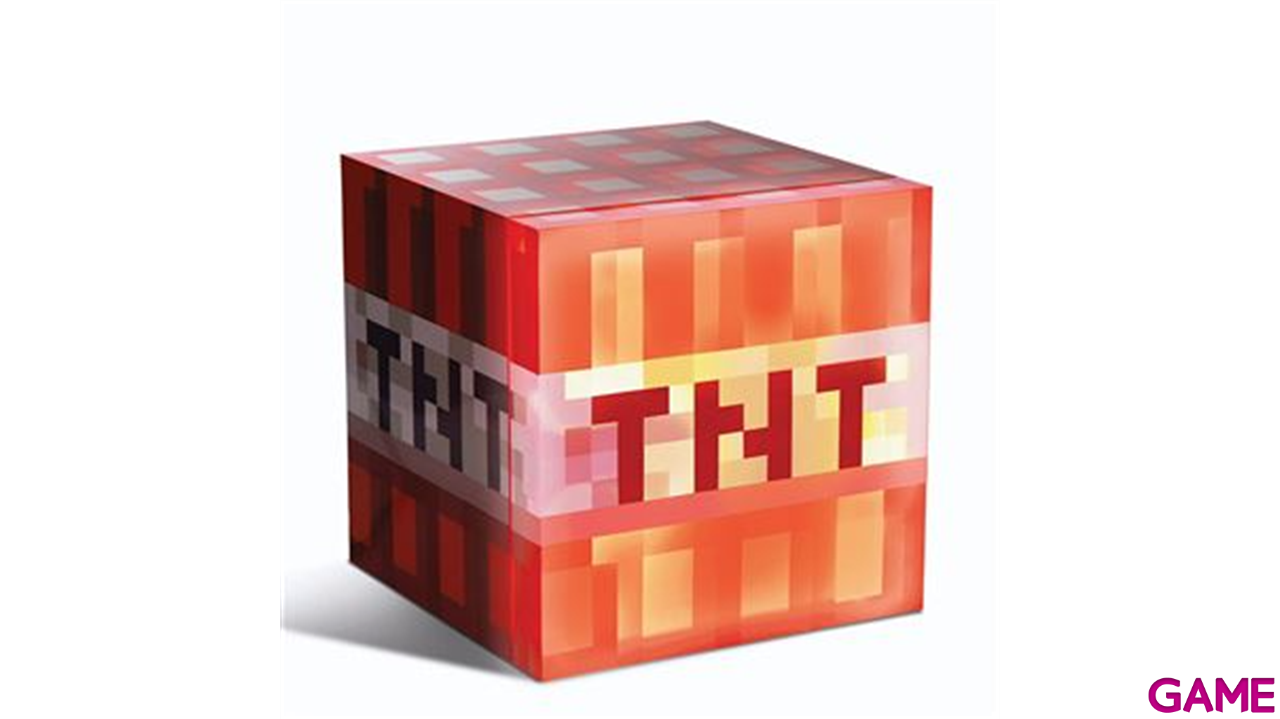 Nevera con luz ambiental TNT Minecraft de 6,7L-0