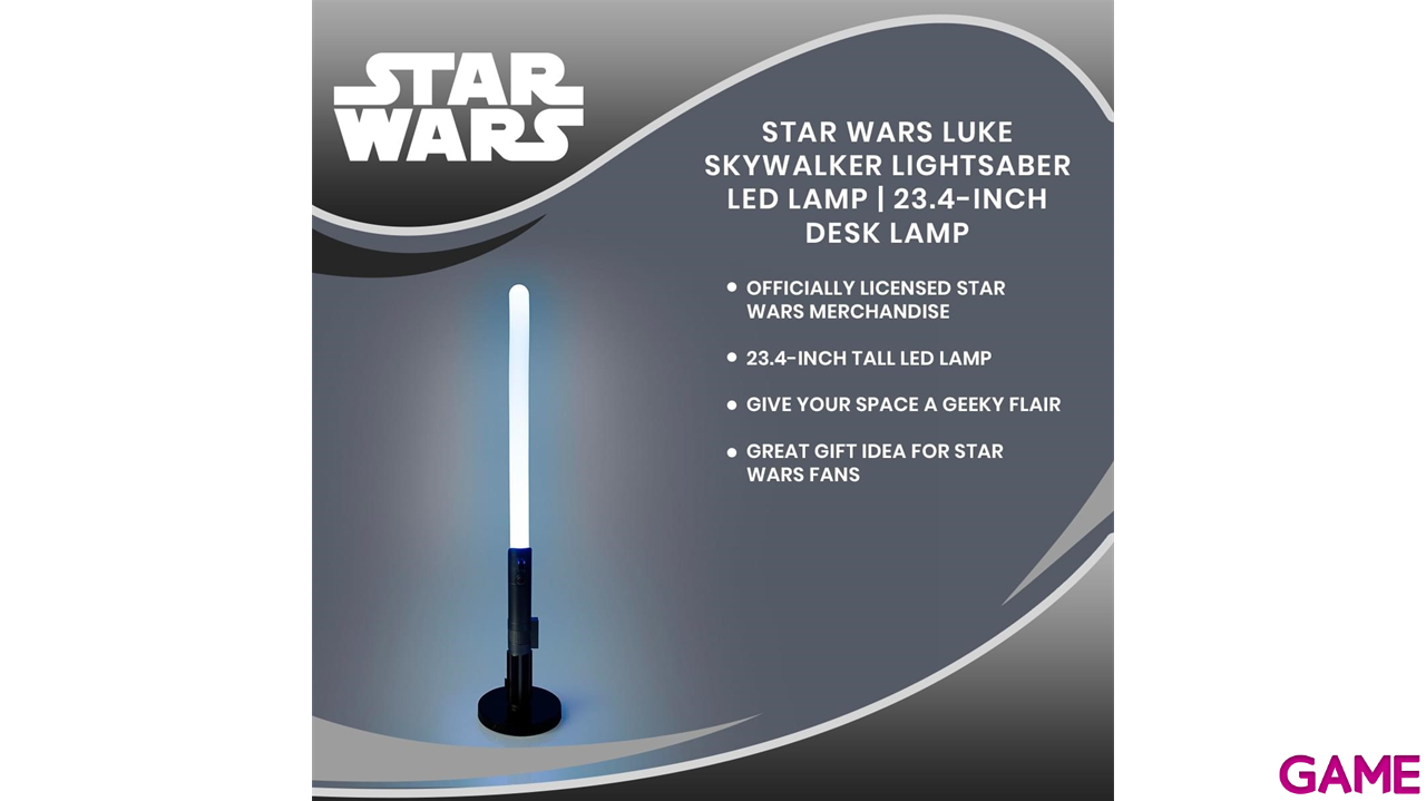 Lampara sable de luz Luke Skywalker 60cm-2