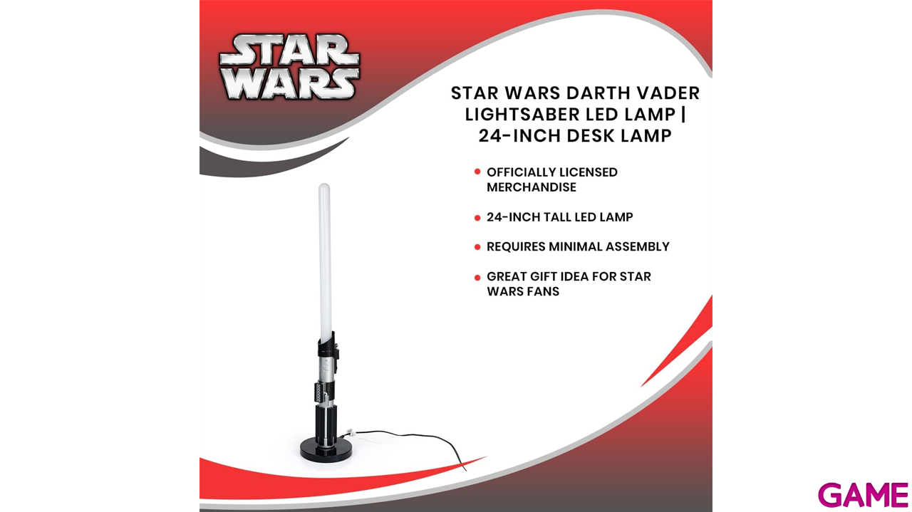 Lampara sable de luz Darth Vader 60cm-4
