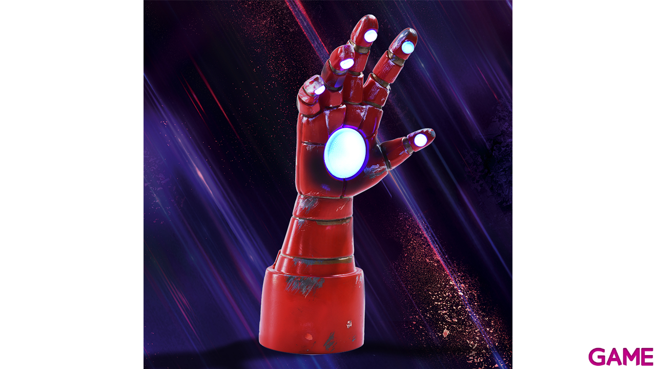 Lampara guantelete Iron Man-9