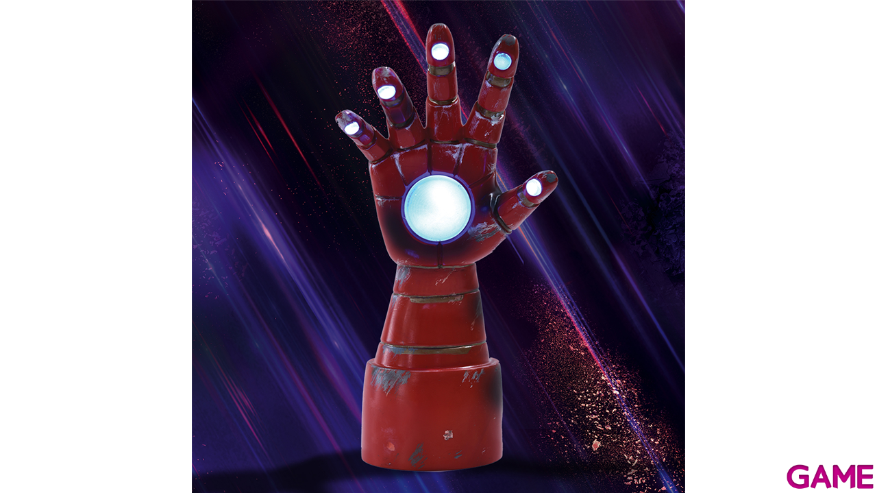 Lampara guantelete Iron Man-5