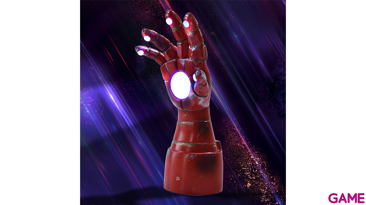 Lampara guantelete Iron Man-6