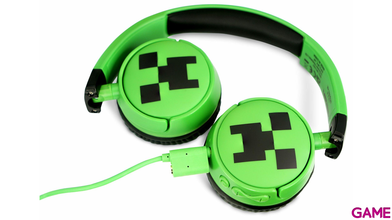 Auriculares intantiles inalambricos Minecraft-3