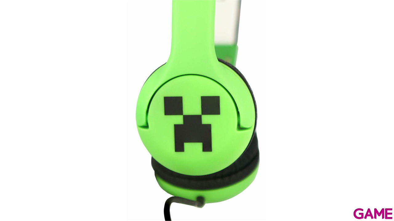 Auriculares infantiles Minecraft creeper-4