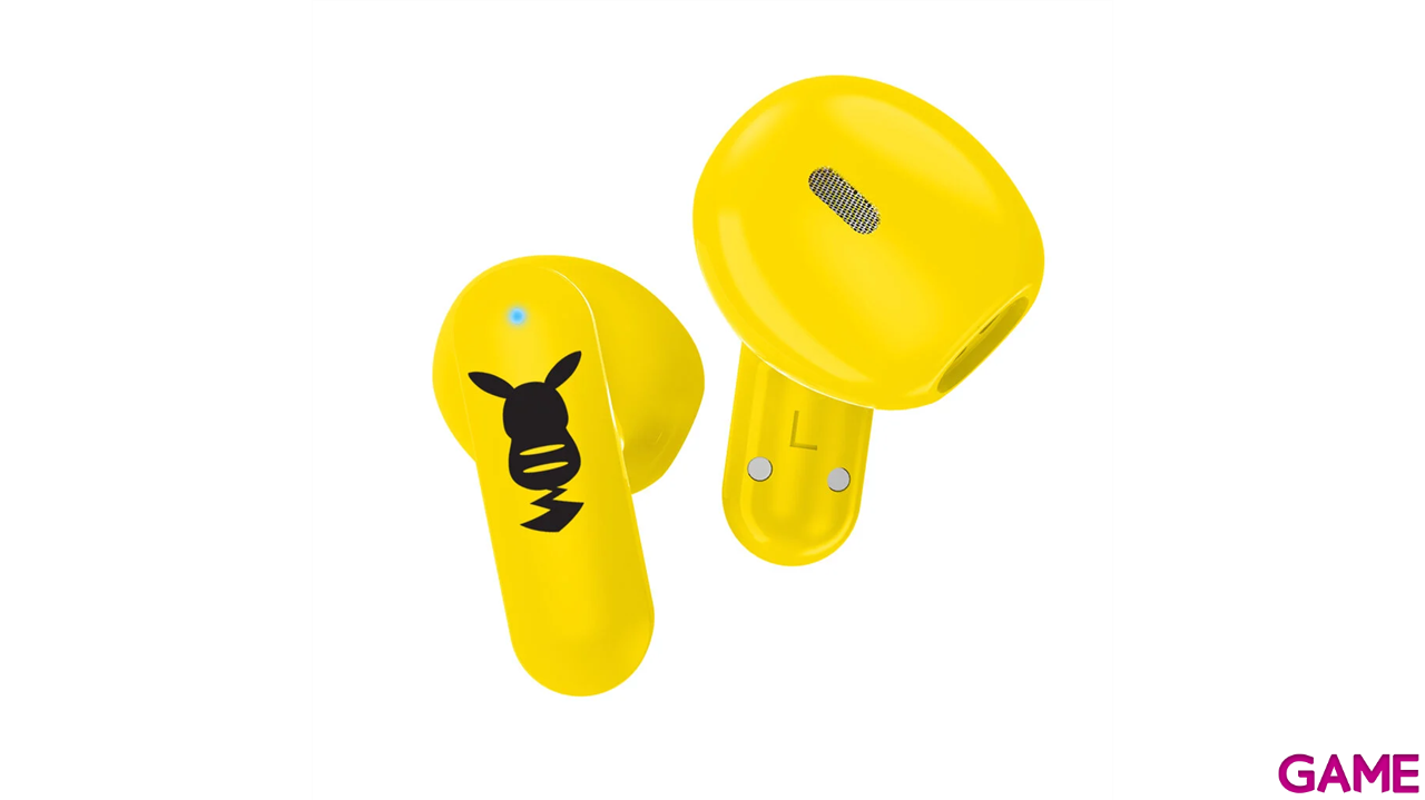 Earbuds inalambricos bluetooth con caja deslizante Pikachu-0