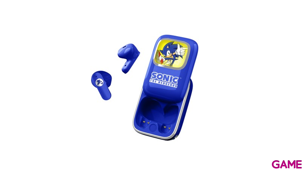Earbuds inalambricos bluetooth con caja deslizante Sonic-1