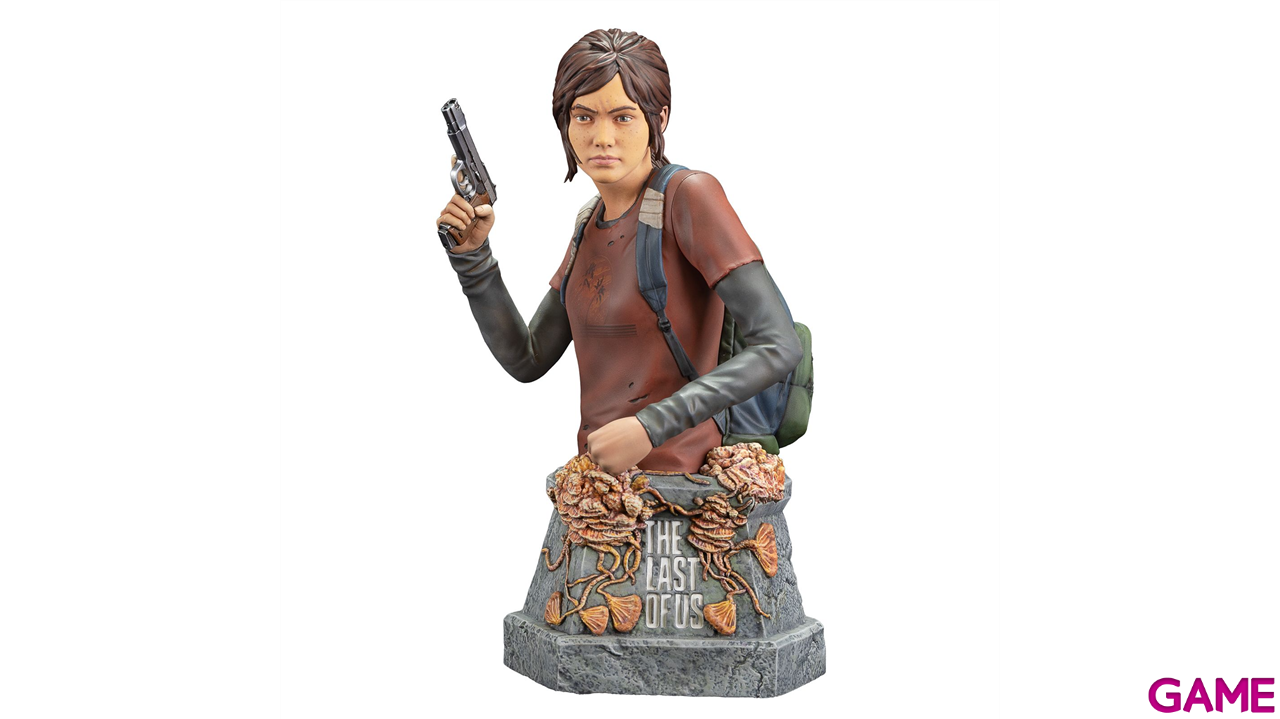 Figura busto Ellie con pistola The Last of Us de 19cm-0