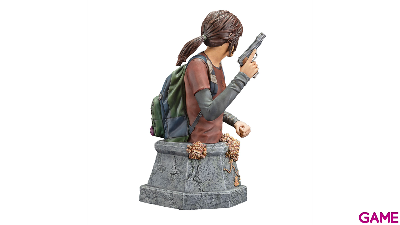 Figura busto Ellie con pistola The Last of Us de 19cm-1