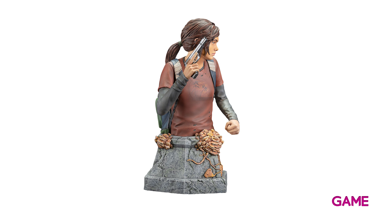Figura busto Ellie con pistola The Last of Us de 19cm-2