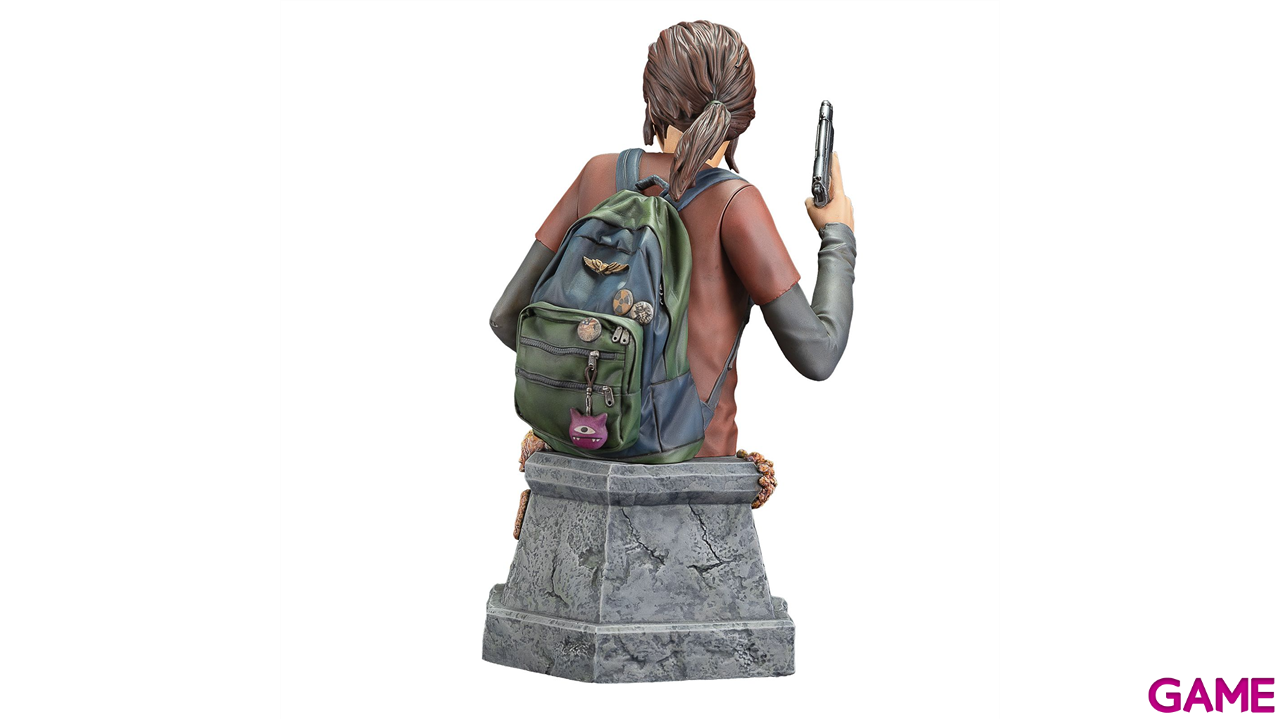 Figura busto Ellie con pistola The Last of Us de 19cm-3