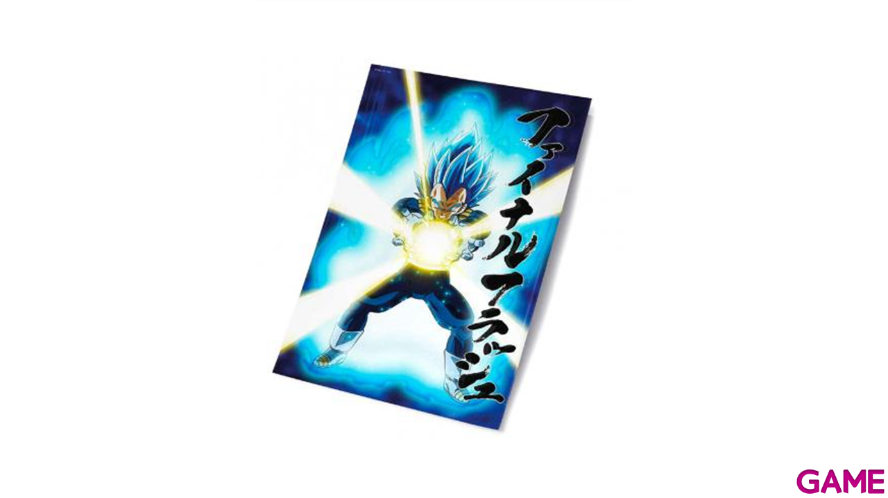 POSTER 3D DRAGON BALL SUPER UNIVERSAL SURVIVAL VEGETA 40X60cm-0