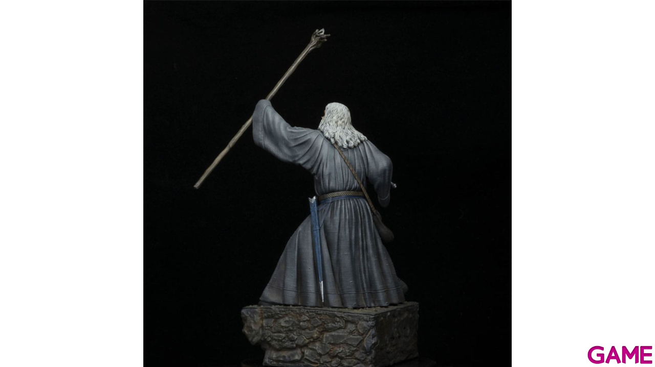 Figura de El Señor de los anillos GANDALF EN MORIA de 18cm-1