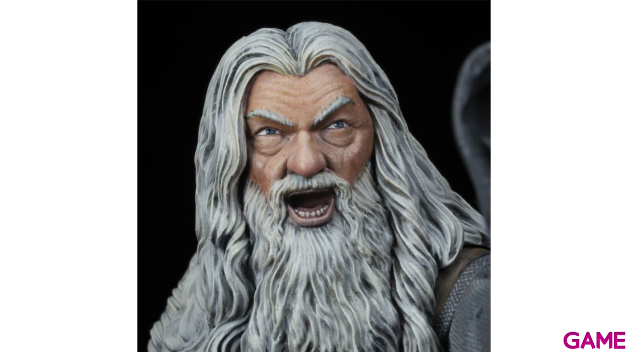 Figura de El Señor de los anillos GANDALF EN MORIA de 18cm-4