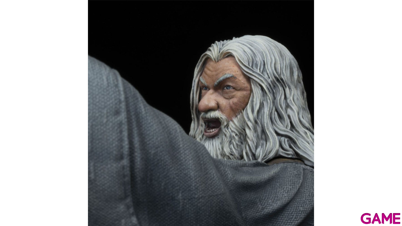 Figura de El Señor de los anillos GANDALF EN MORIA de 18cm-5