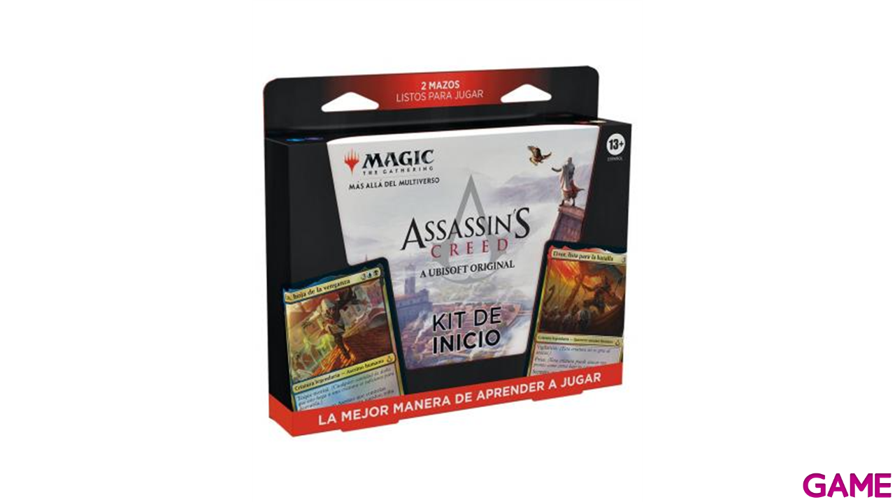 Sobre Coleccionista Magic the Gathering Universes Beyond: Assassin´s Creed Kits de inicio Castellano-0