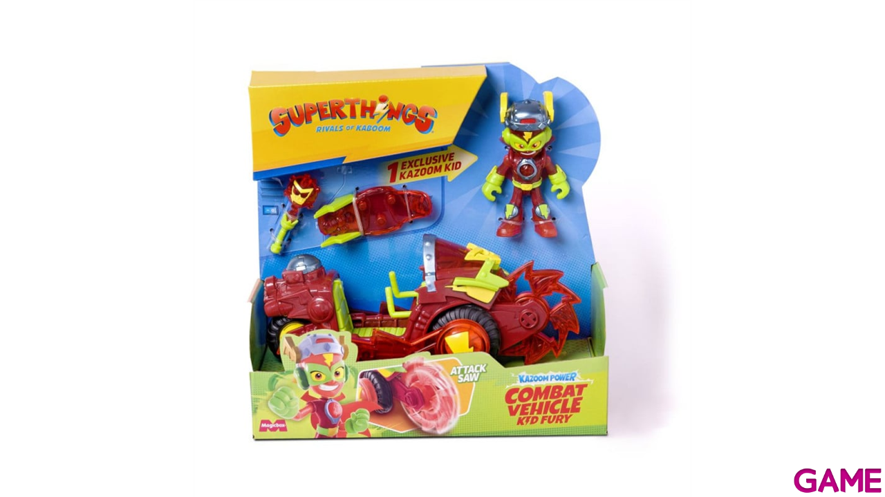 SUPERTHINGS KAZOOM POWER - Combat Vehicle Kid Fury-3