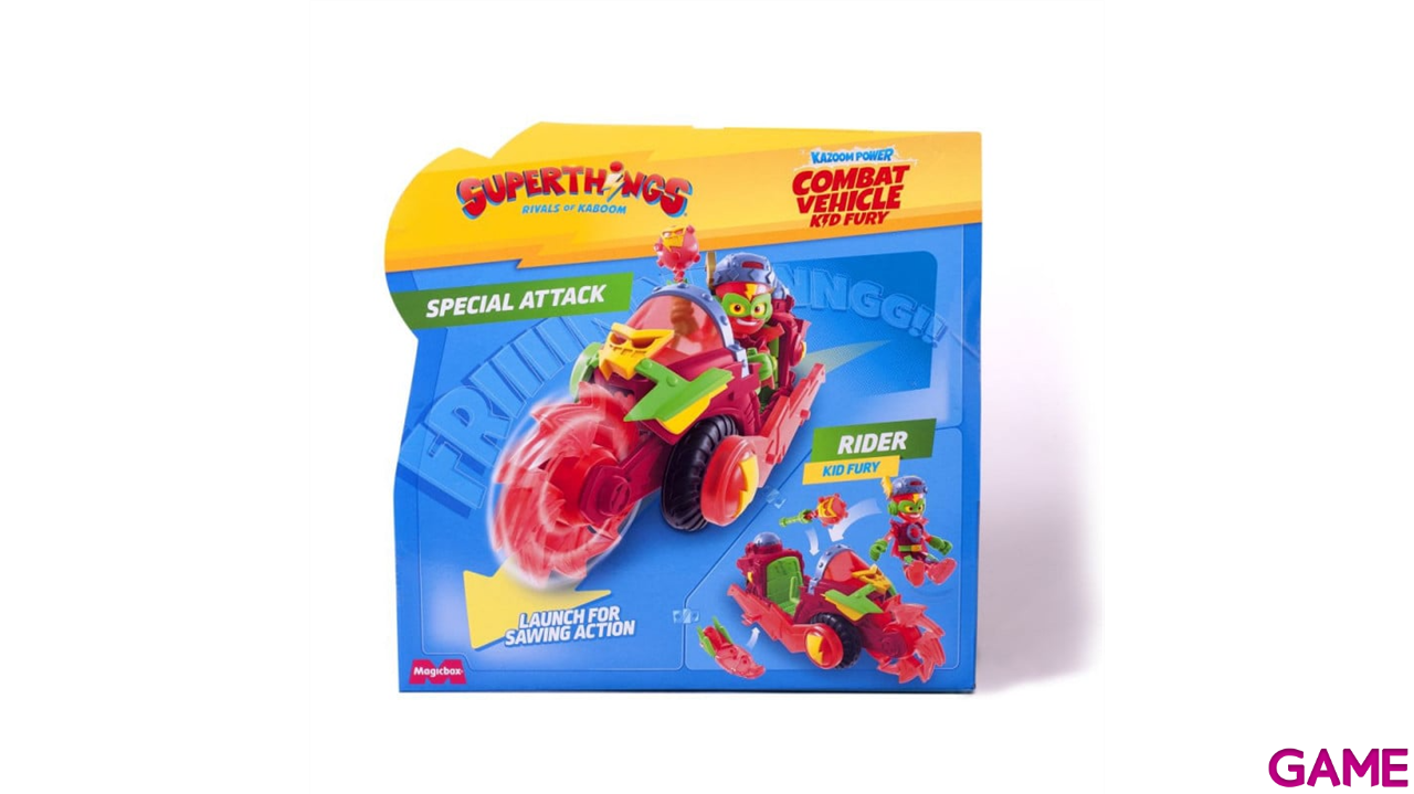SUPERTHINGS KAZOOM POWER - Combat Vehicle Kid Fury-4