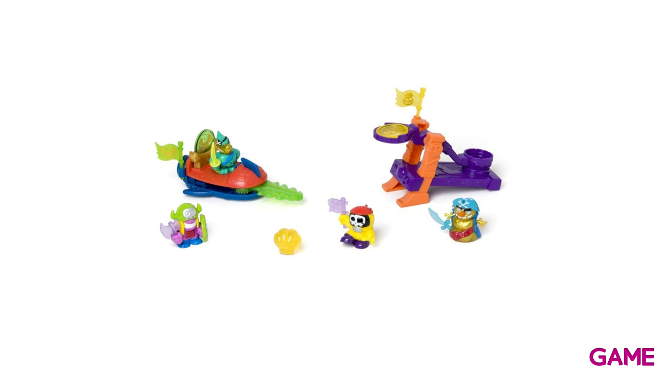 Piratix Shark Treasure - Captain Pack (Surtido)-0