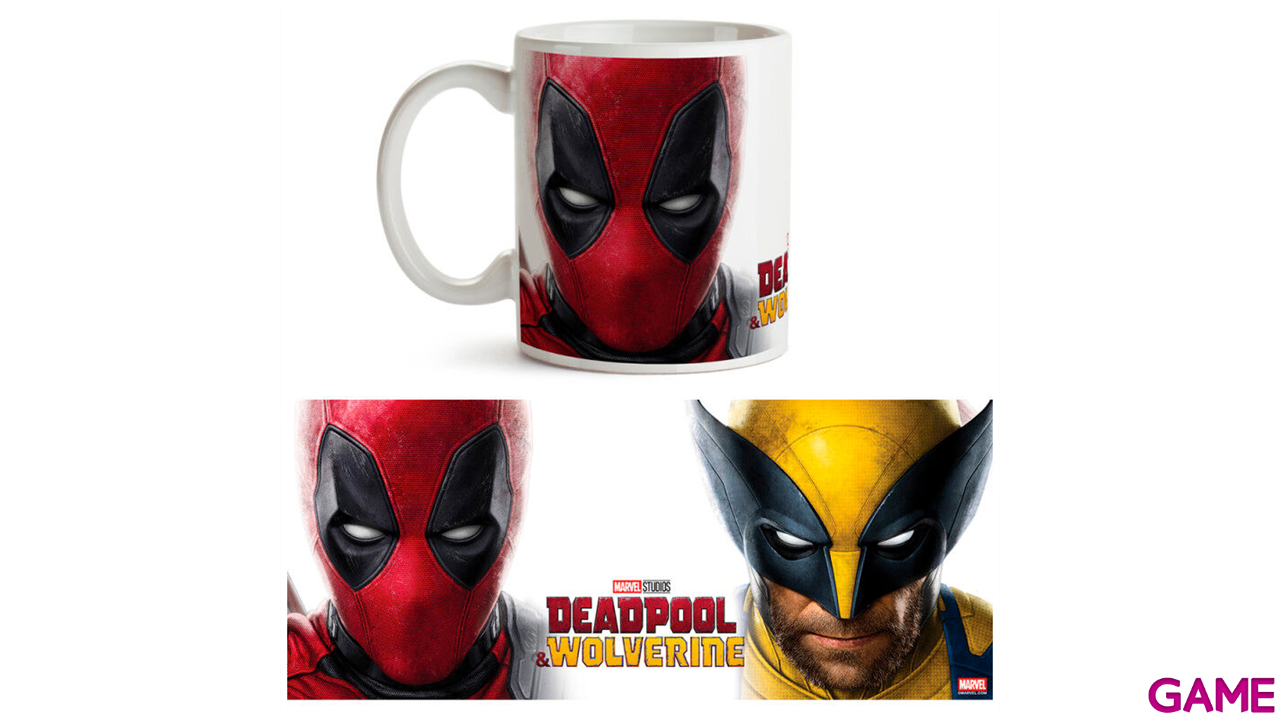 Taza Marvel DEADPOOL & WOLVERINE de 320 ml-1