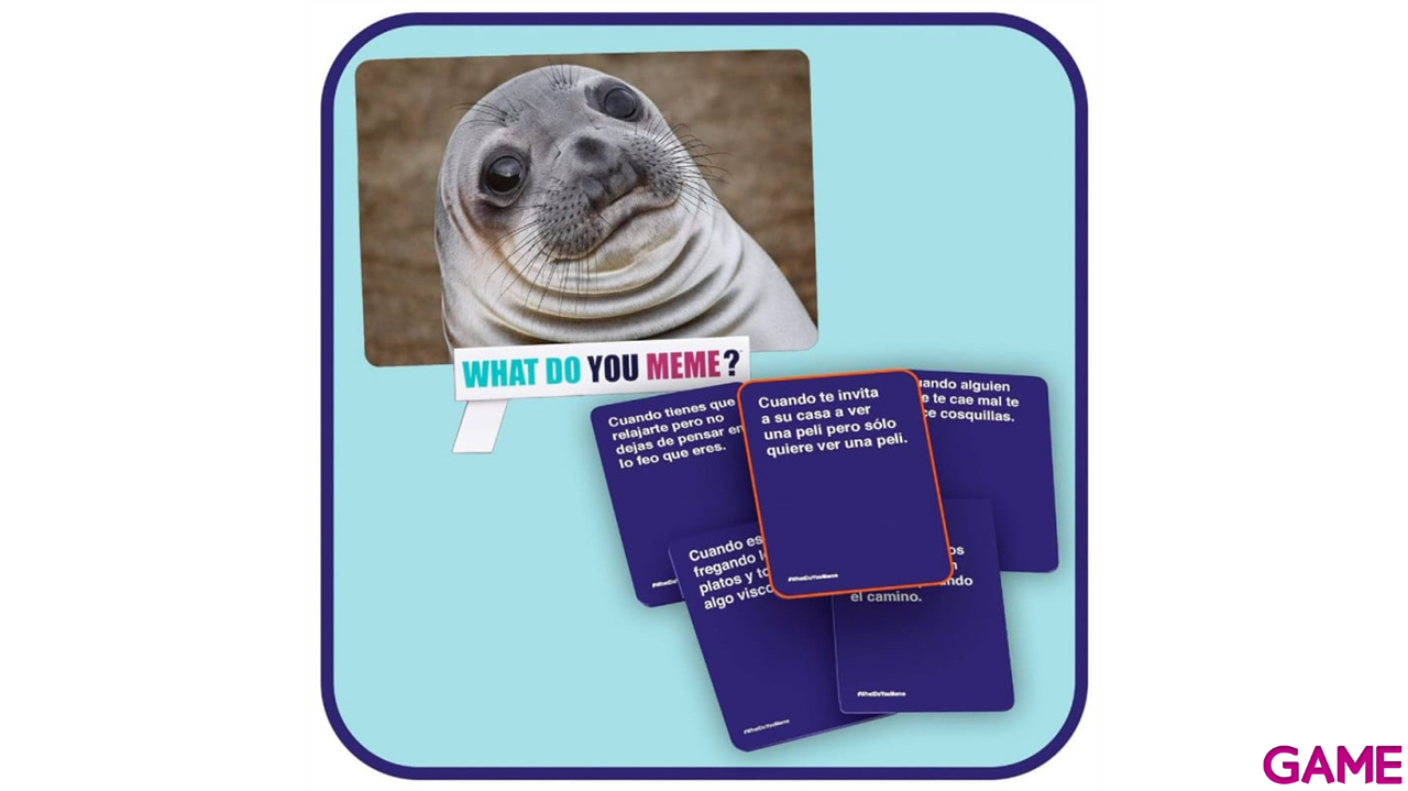 Juego de cartas WHAT DO YOU MEME-2