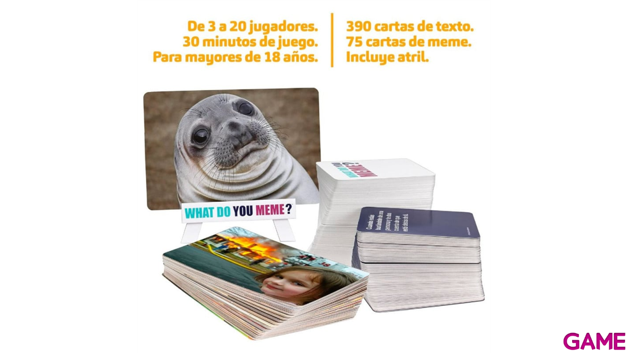 Juego de cartas WHAT DO YOU MEME-3