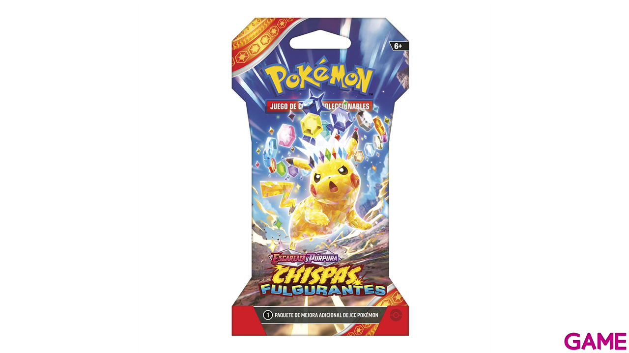 Sobre cartas Pokemon Chispas Fulgurantes (Castellano)-0