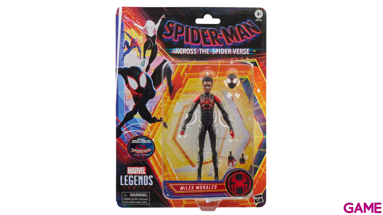 Figura Miles Morales Marvel Legends Series Across The Spider-Verse 15cm-0