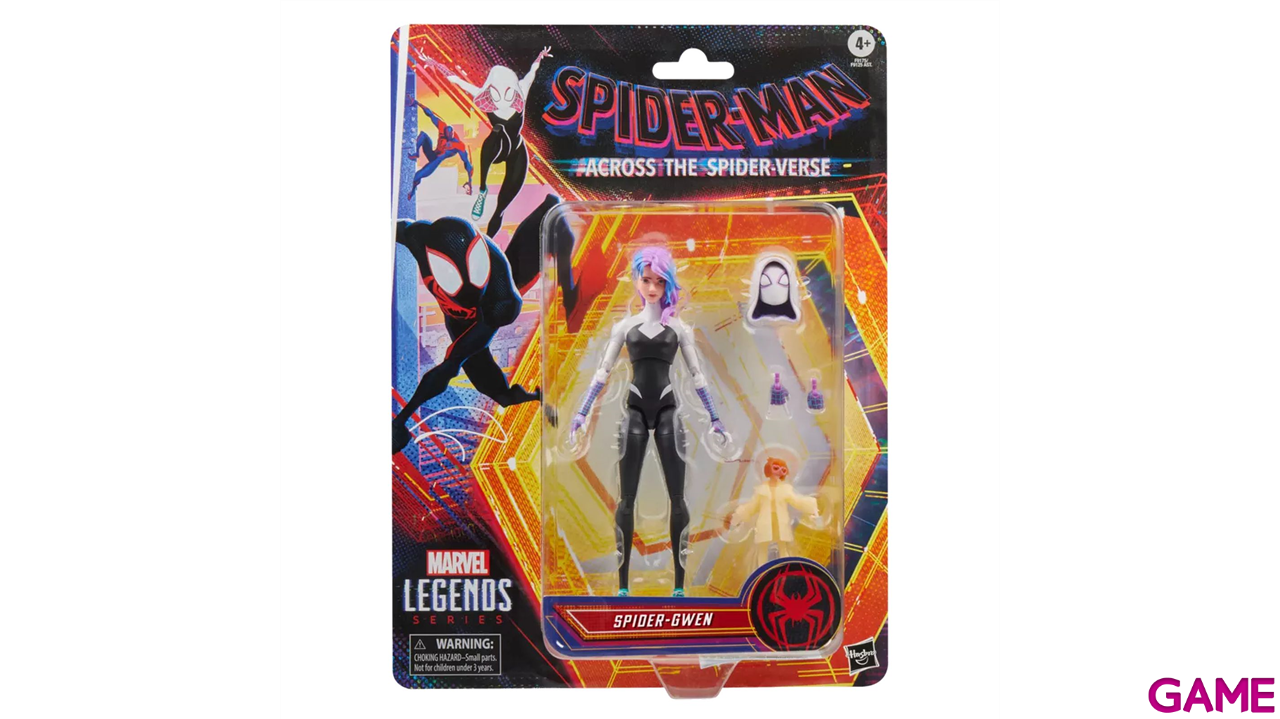 Figura Marvel Legends Spider-Verse Spider-Gwen de 15 cm-0